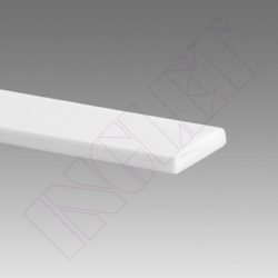 ROLLO TIRA PVC BLANCO PARA TEXTIL, 12 x 3 mm -200 m-